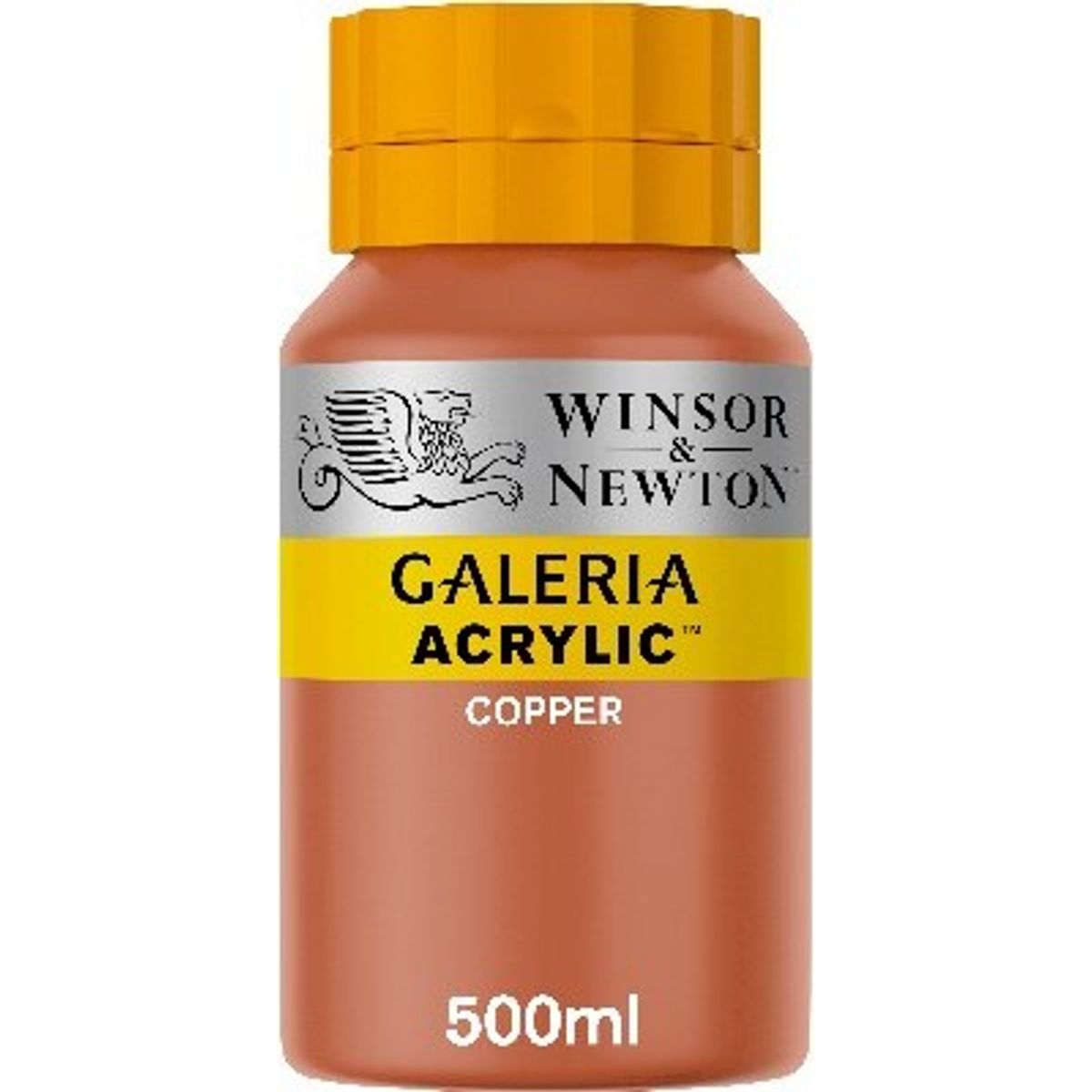 Winsor & Newton - Akrylmaling - Copper 500 Ml