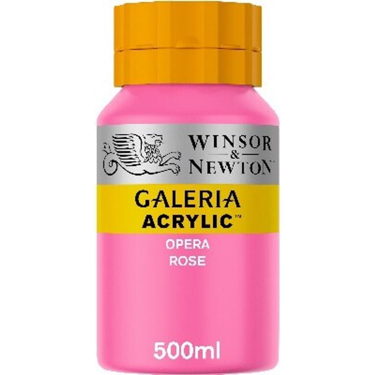 Winsor & Newton - Akrylmaling - Opera Rose 500 Ml