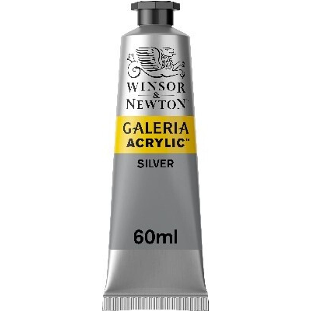 Winsor & Newton - Galeria Akrylmaling - Metallic Silver 60 Ml