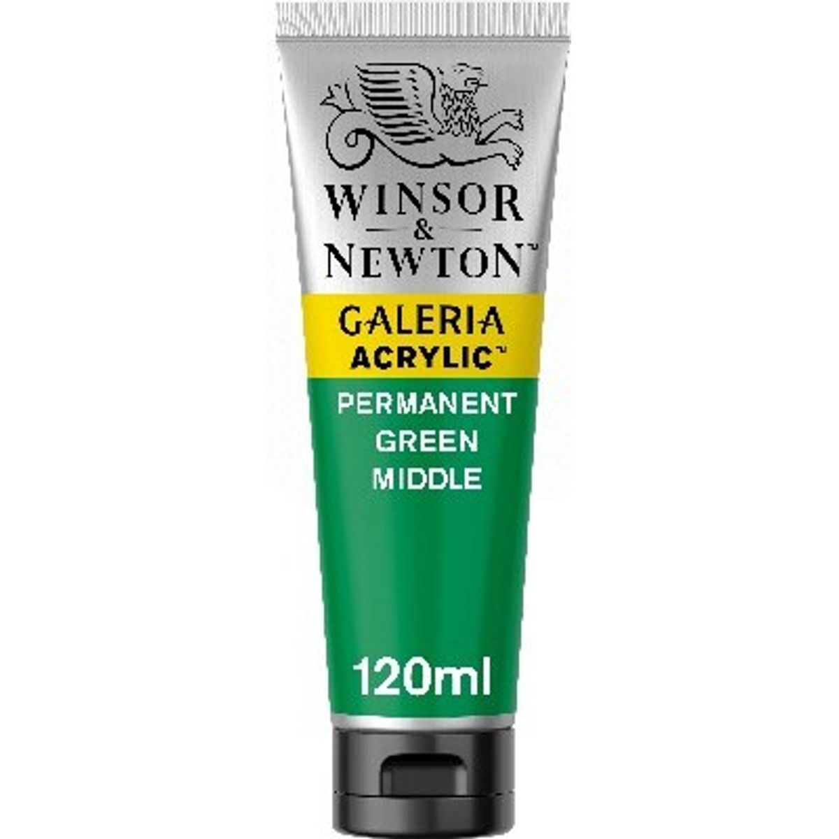 Winsor & Newton - Akrylmaling - Permanent Green Middle 120 Ml