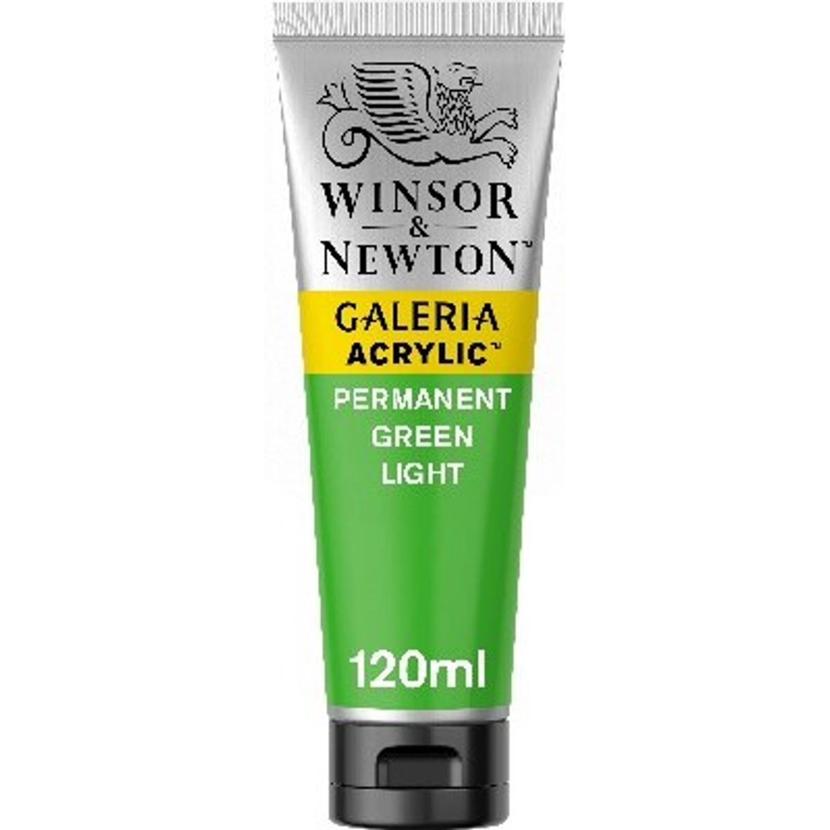 Winsor & Newton - Akrylmaling - Permanent Green Light 120 Ml