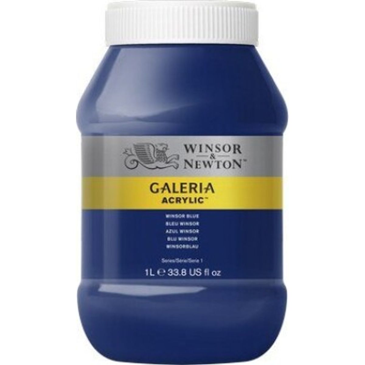 Winsor & Newton - Galeria Akrylmaling - Winsor Blue 1000 Ml