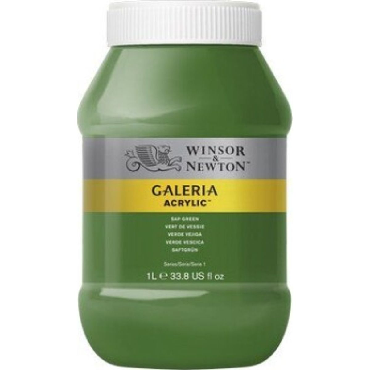 Winsor & Newton - Akrylmaling - Sap Green 1000 Ml