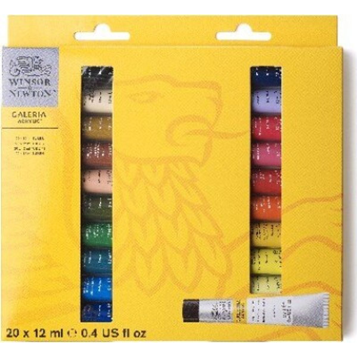 Winsor & Newton - Galeria Akrylmaling Sæt - 20x12 Ml