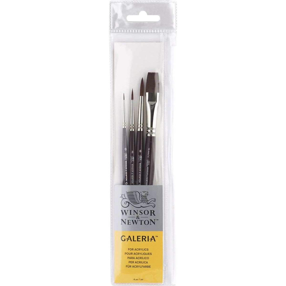 Winsor & Newton - Galeria Pensler - 4 Stk