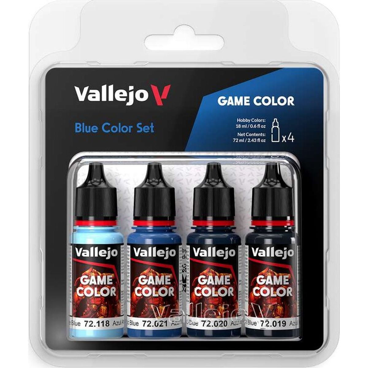 Vallejo - Game Color - Blue Color Set - 4x18 Ml