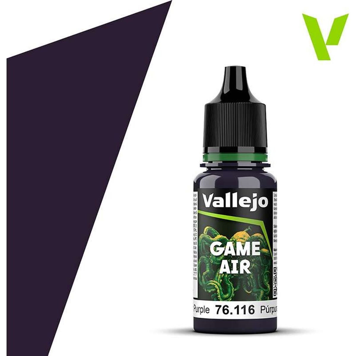 Vallejo - Game Air - Midnight Purple Mat - 18 Ml - 76116