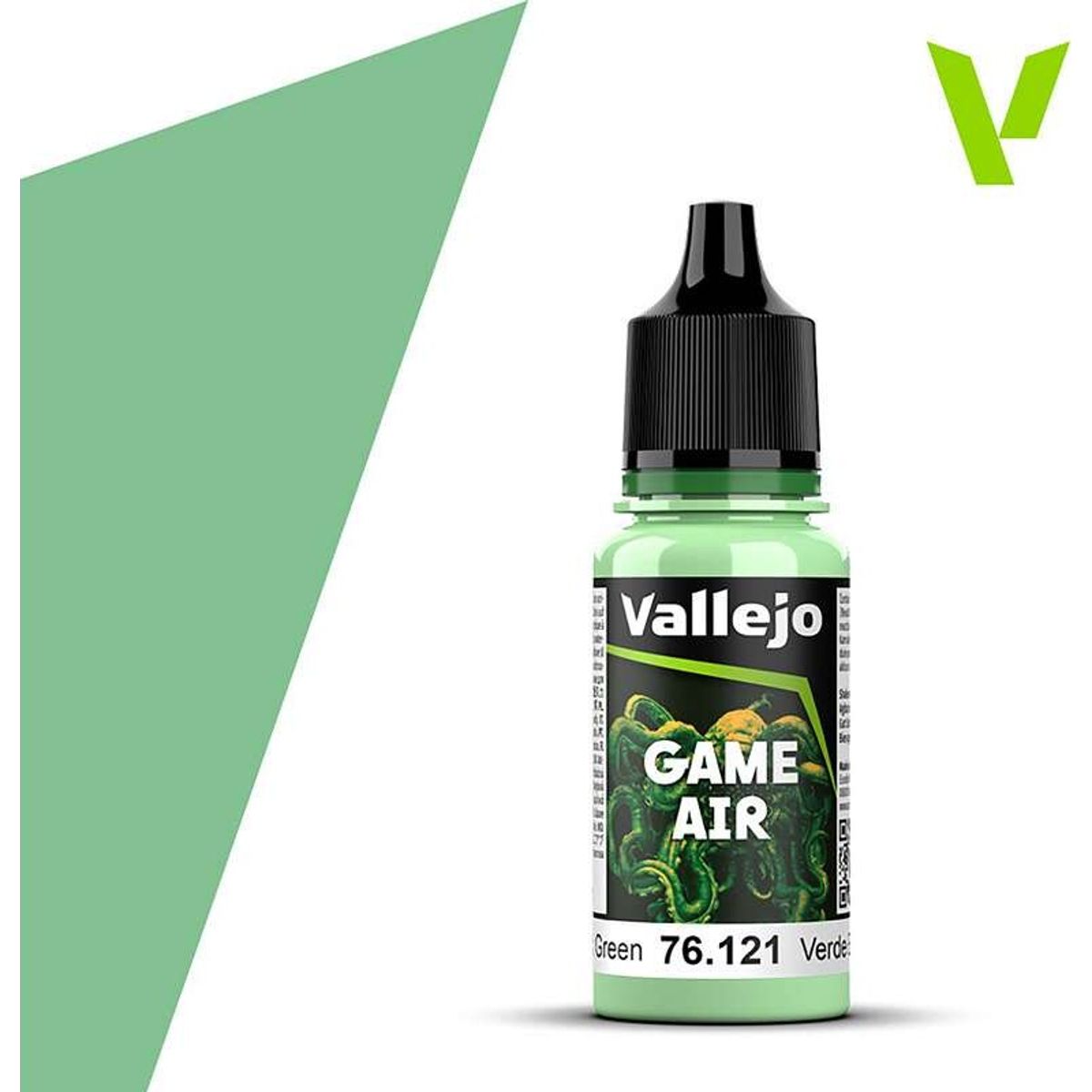 Vallejo - Game Air - Ghost Green Mat - 18 Ml - 76121