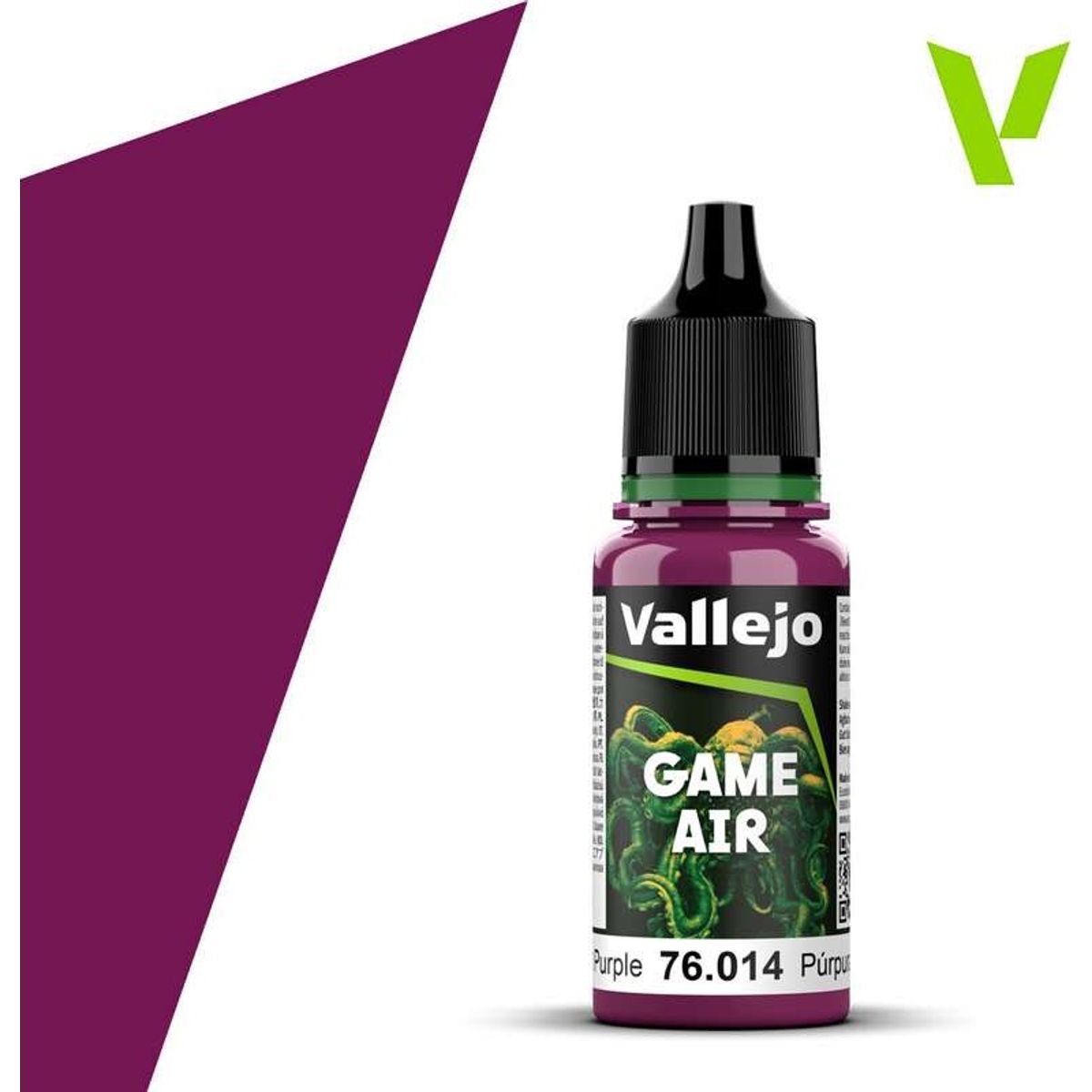 Vallejo - Game Air - Warlord Purple Mat - 18 Ml - 76014