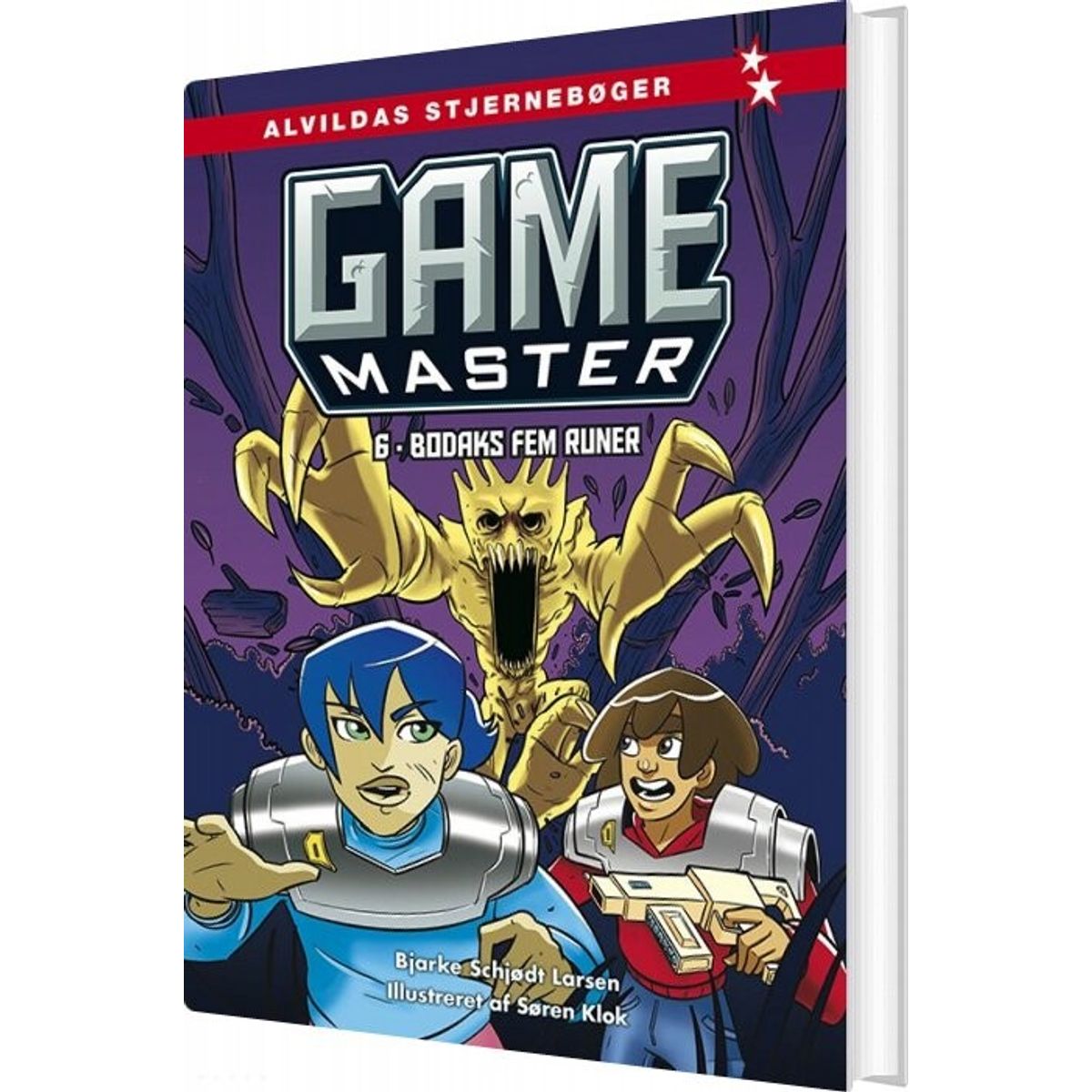 Game Master 6: Bodaks Fem Runer - Bjarke Schjødt Larsen - Bog