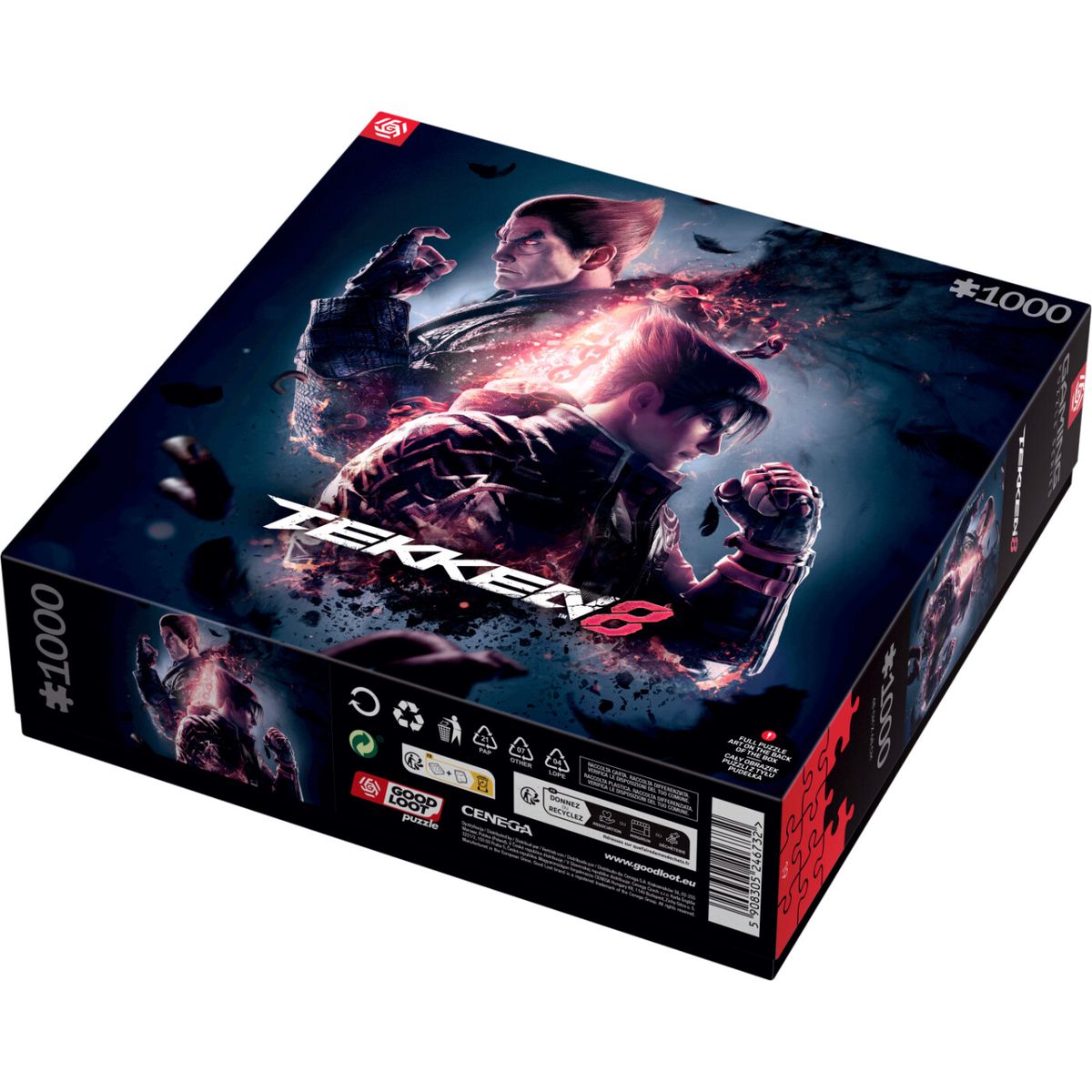 Gaming Puzzle: Tekken 8 Key Art Puzzles - 1000 Brikker