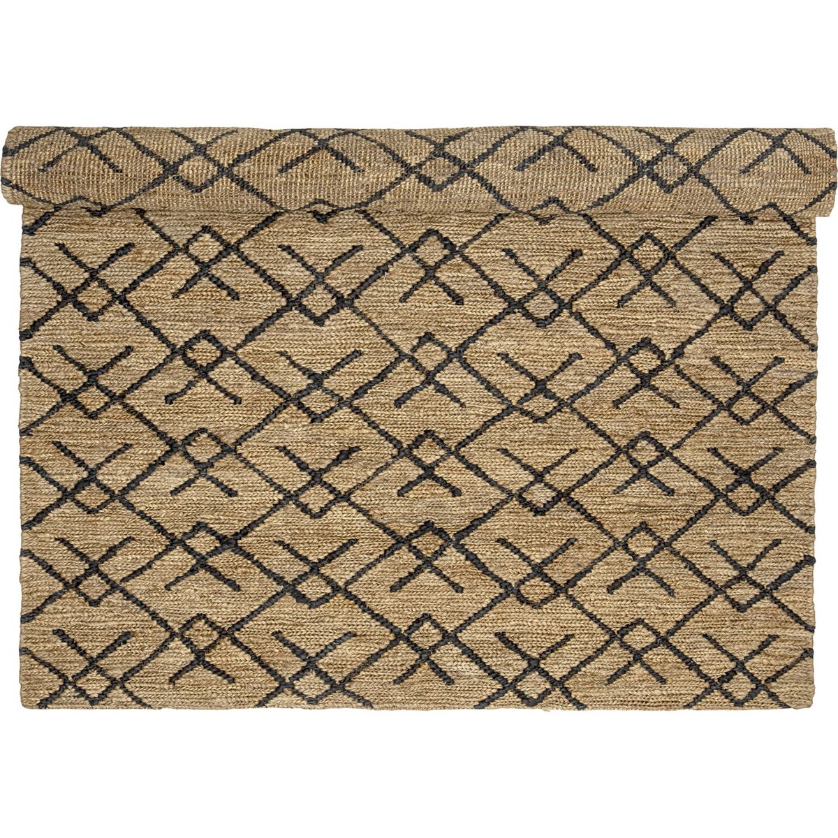 Bloomingville - Gaya Tæppe - Natur - Jute - 150x215 Cm