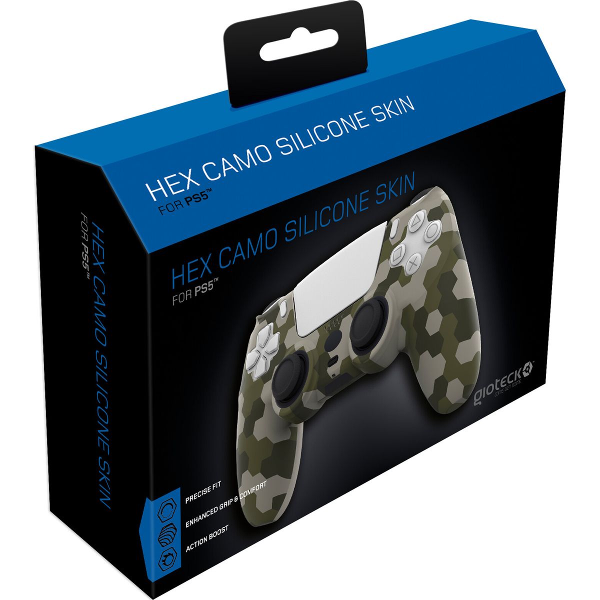 Ps5 Controller Cover - Hex Camo Design - Gioteck