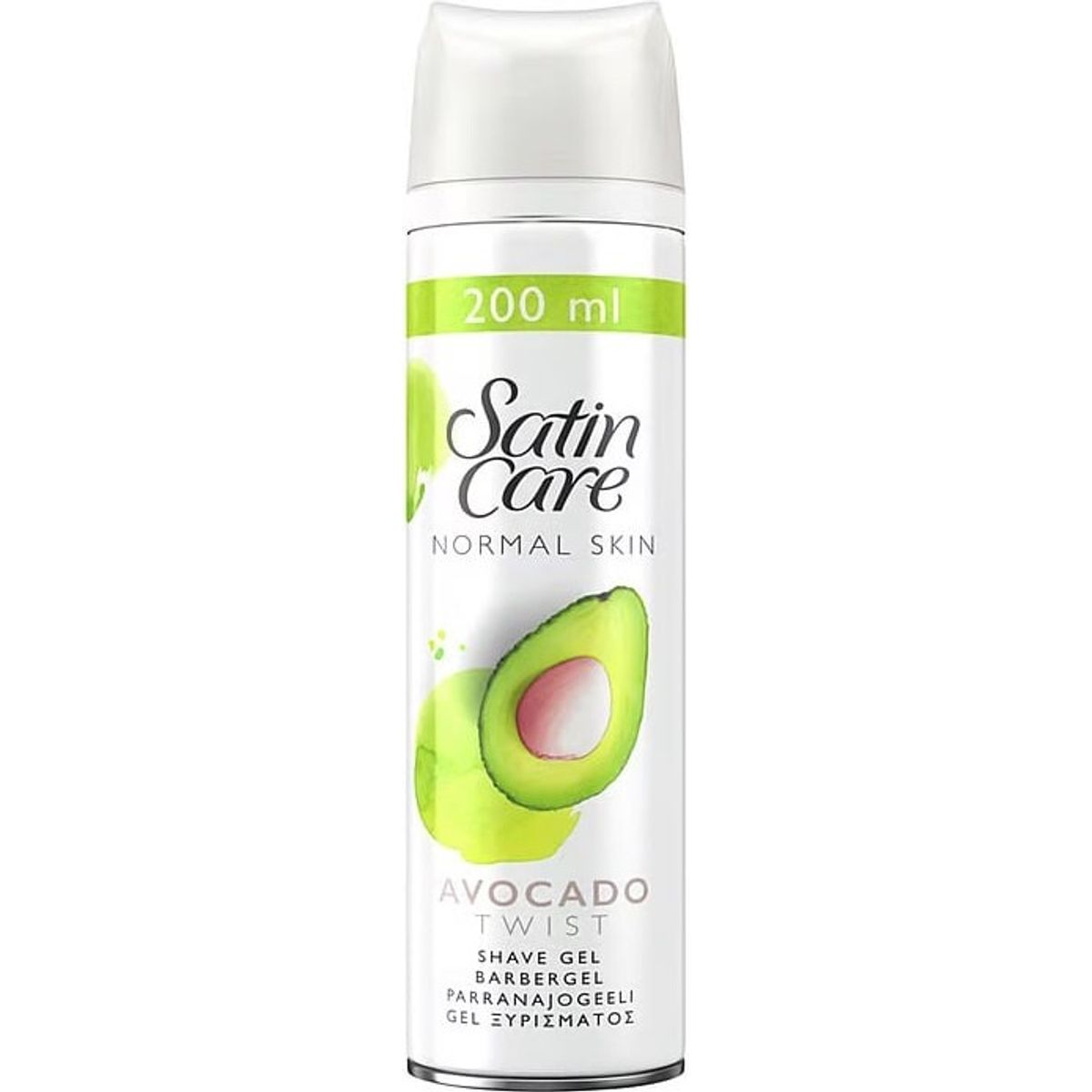 Gillette - Satin Care Avocado Twist Shave Gel 200 Ml