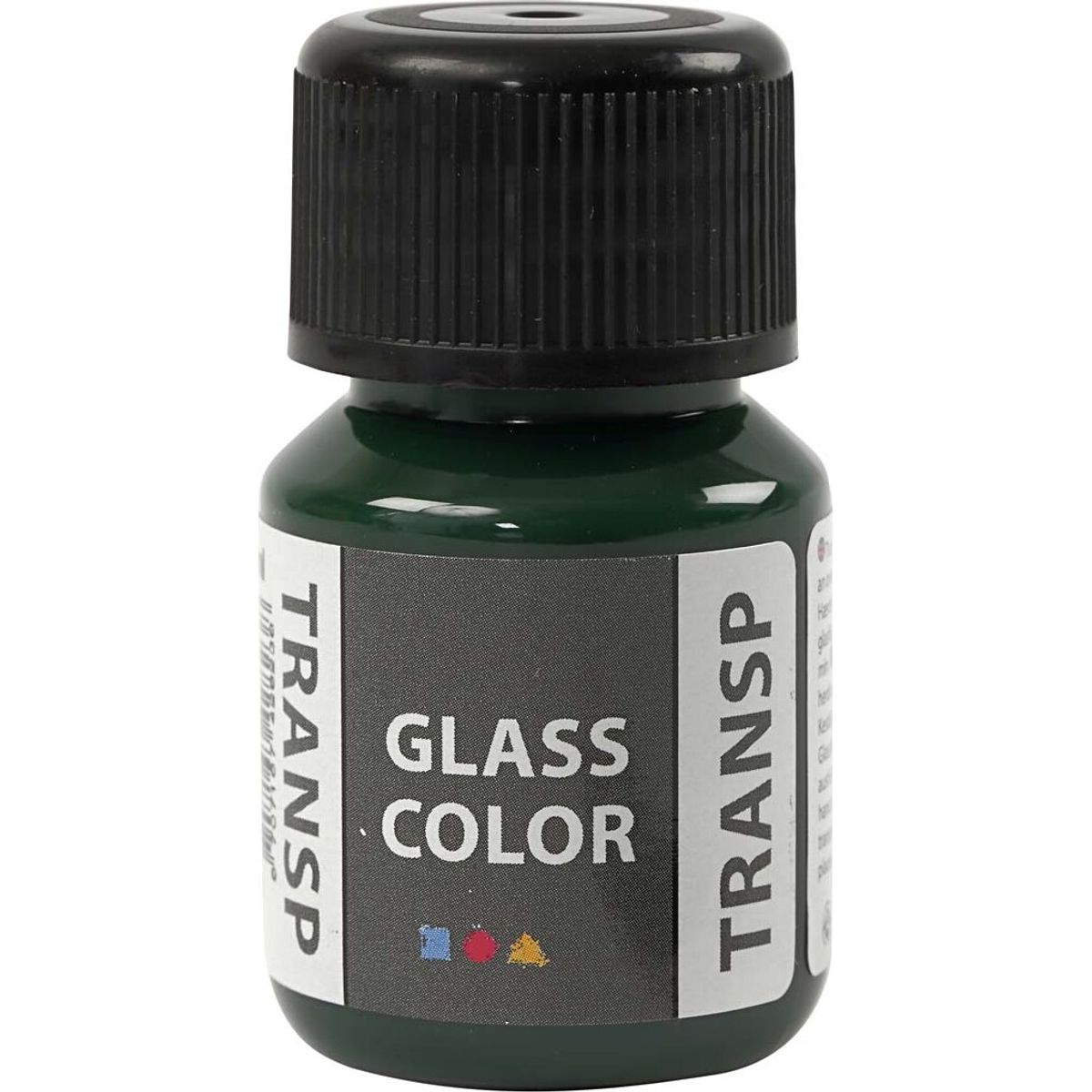 Glasmaling - Transparent - Brilliantgrøn - 30 Ml