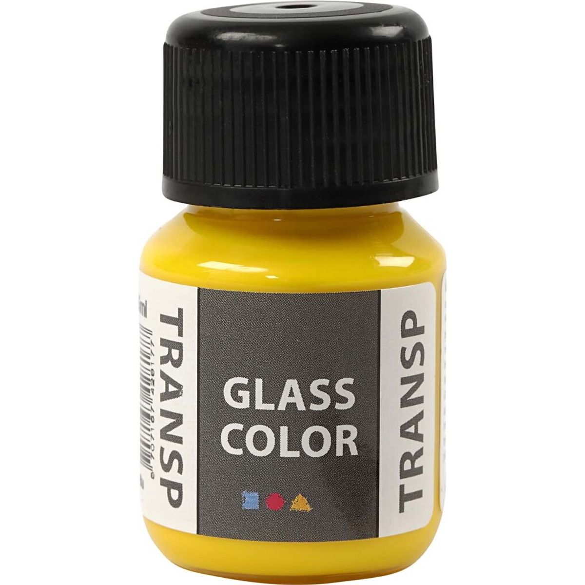 Glasmaling - Transparent - Citrongul - 30 Ml