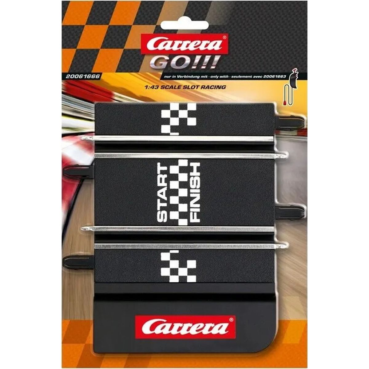 Carrera - Go - Connecting Section - Skinner - 1:43 - 61666