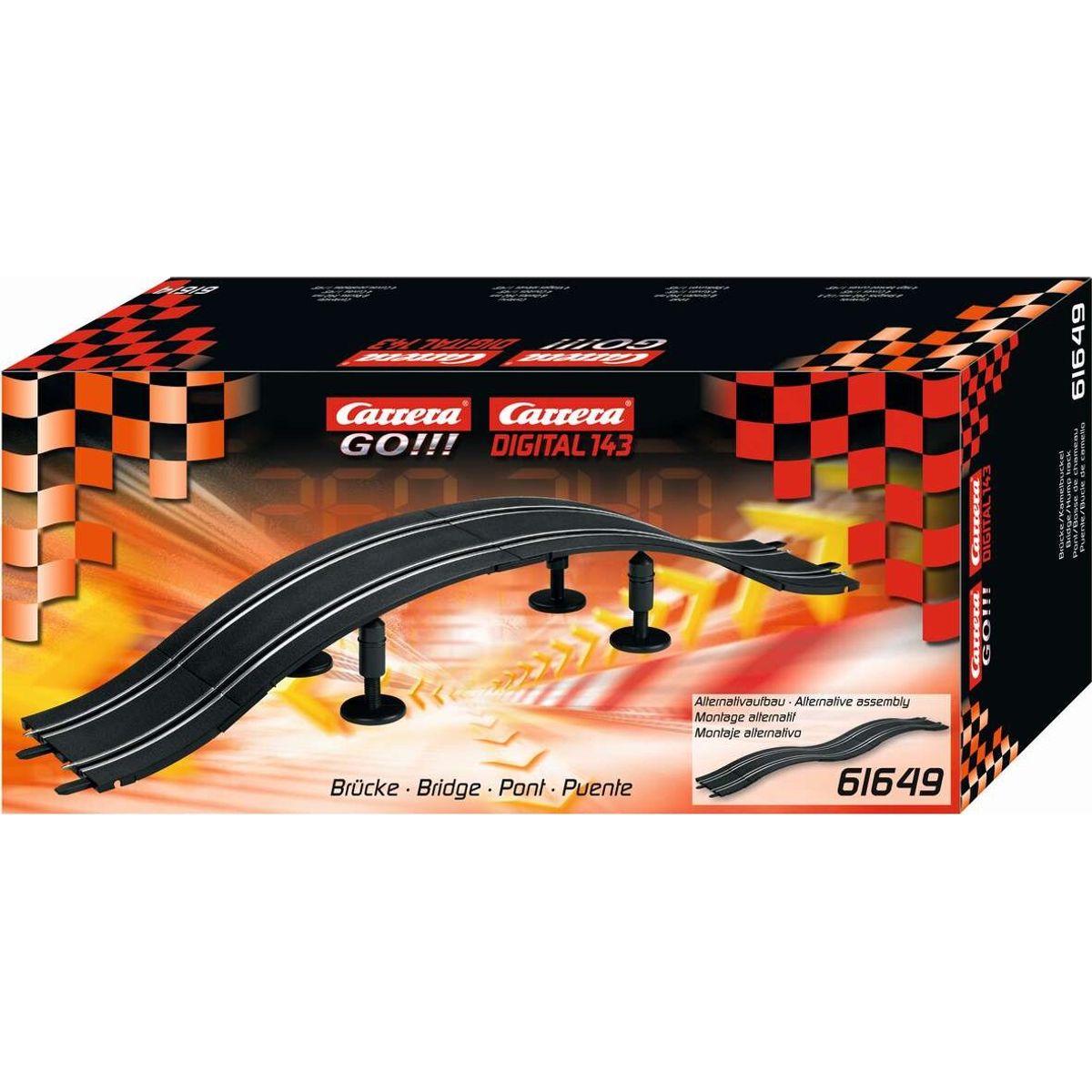 Carrera - Bridge - Hump Track - Go - Digital 143 - 1:43 - 61649