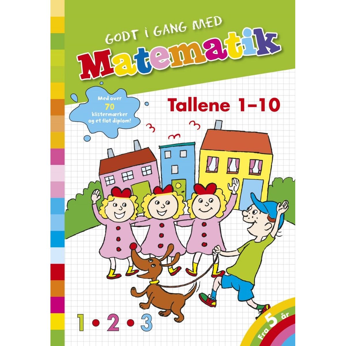 Godt I Gang Med Matematik - Tallene 1-10 - Bog