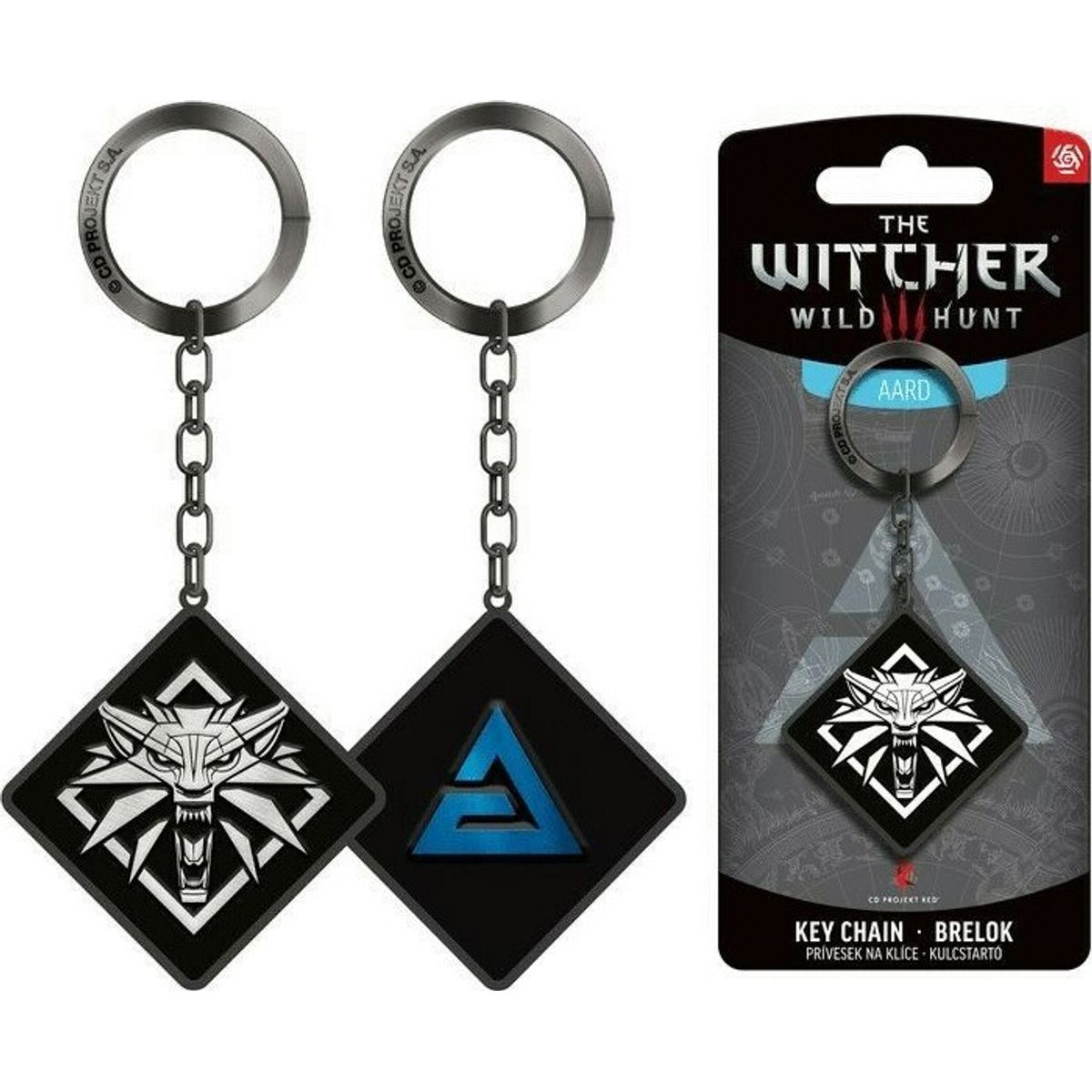 Good Loot - The Witcher 3 Aard Symbol Keychain