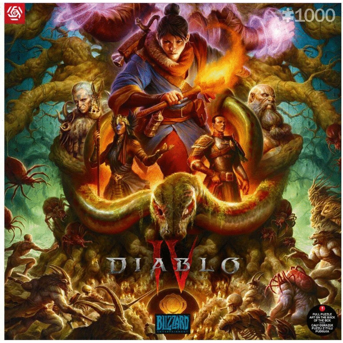 Good Loot Puzzle - Diablo Iv Horadrim Puslespil - 1000 Brikker