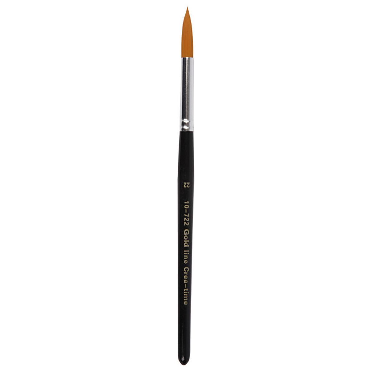 Gold Line Pensler - Nr. 22 - L 21 Cm - B 8 Mm - Rund - 6 Stk.