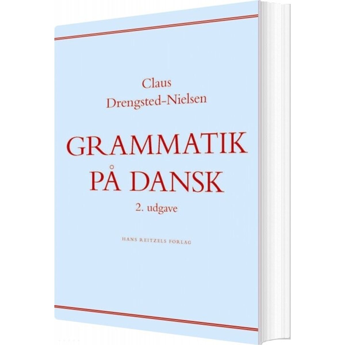 Grammatik På Dansk - Claus Drengsted-nielsen - Bog