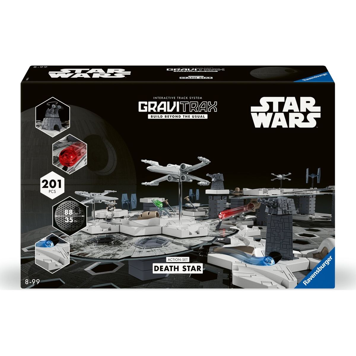 Gravitrax - Star Wars Death Star Kuglebane Action Sæt - 201 Dele