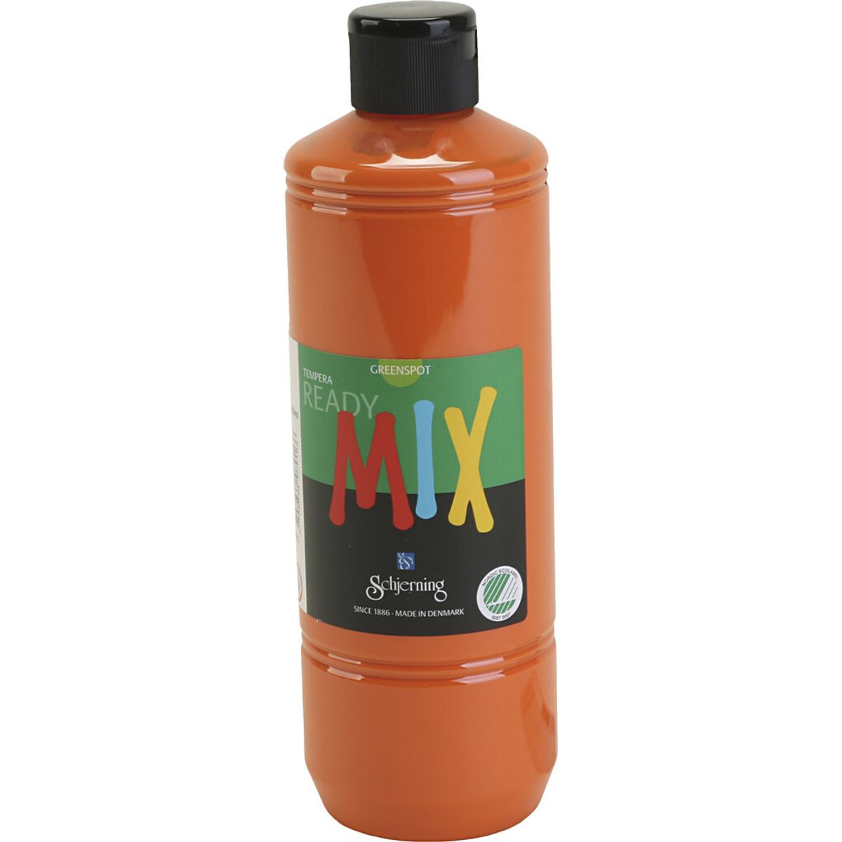 Greenspot Ready Mix - Tempera Maling - Mat - Orange - 500 Ml