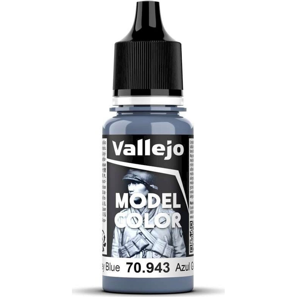 Vallejo - Model Color - Grey Blue Mat - 17-18 Ml - 70943