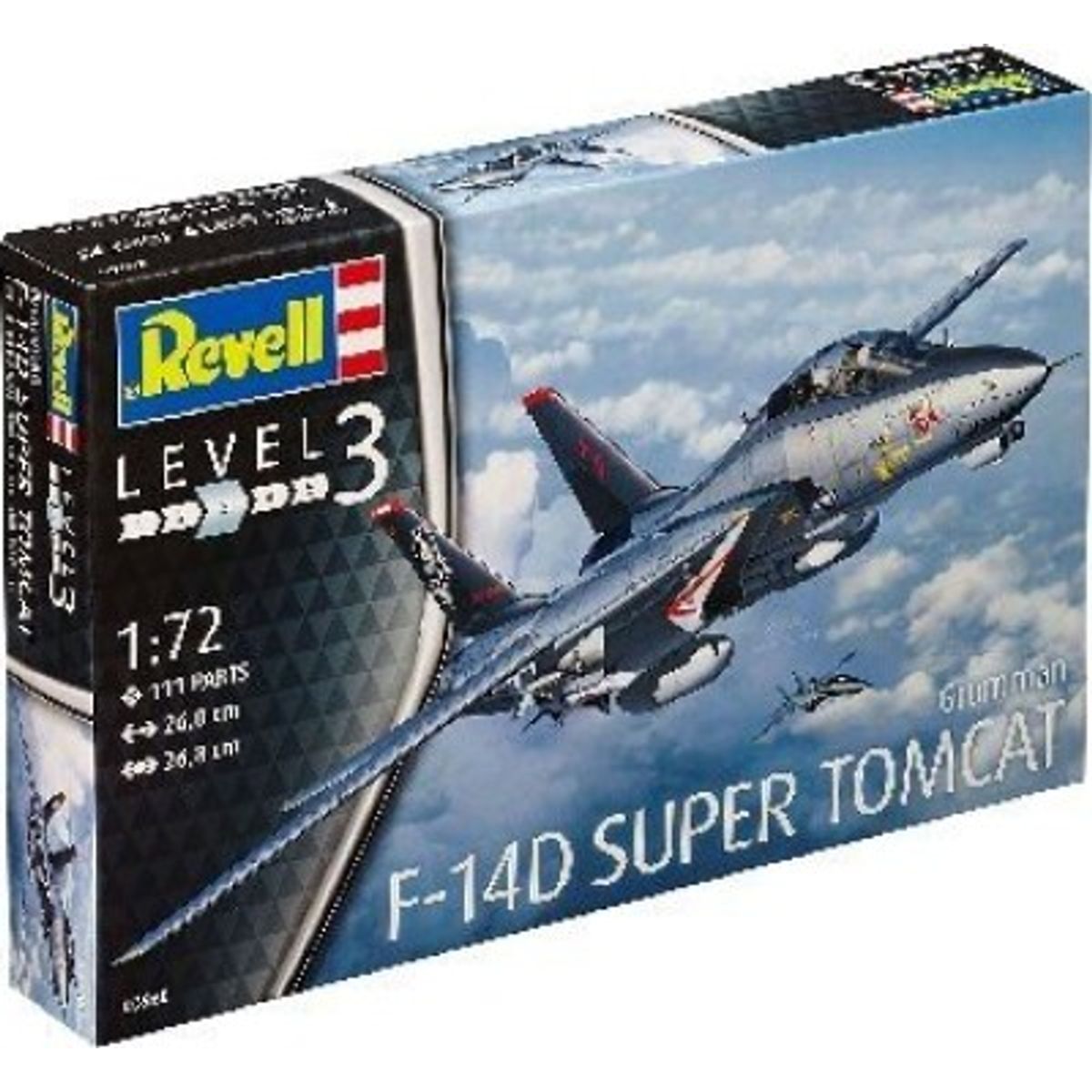 Revell - Grumman Super Tomcat Byggesæt - 1:72 - Level 3 - 03960