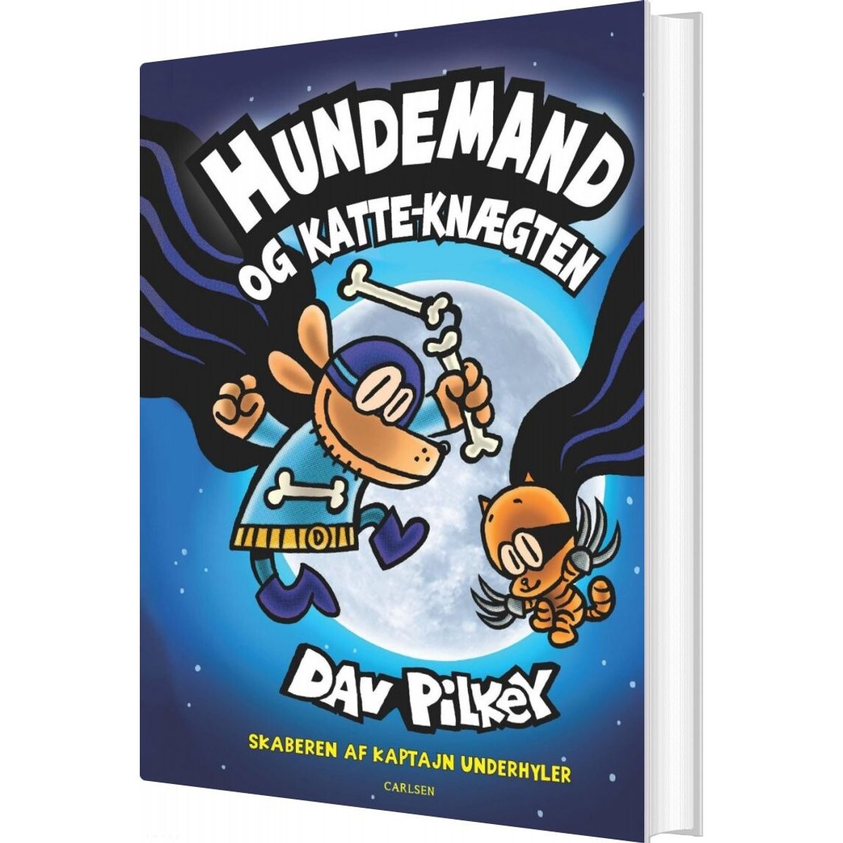 Hundemand 4 - Og Katteknægten - Dav Pilkey - Bog