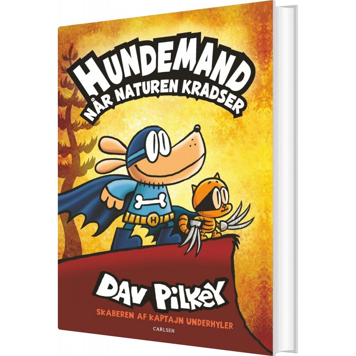 Hundemand 6 - Når Naturen Kradser - Dav Pilkey - Bog