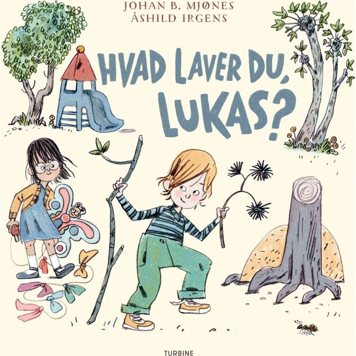 Hvad Laver Du, Lukas? - Johan B. Mjønes - Bog