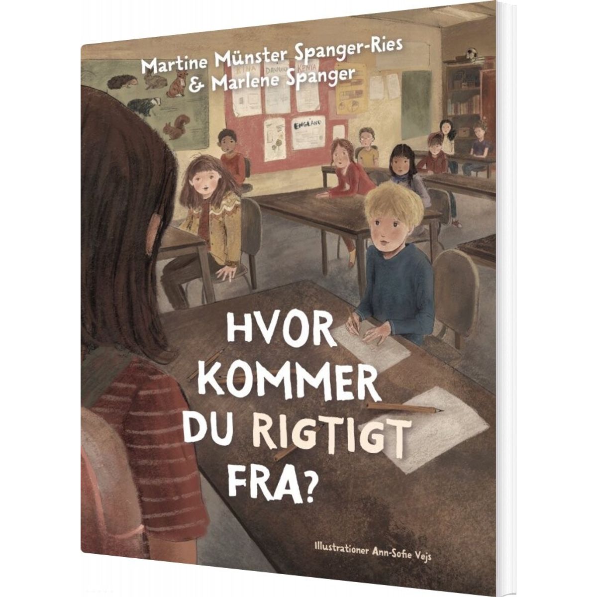 Hvor Kommer Du Rigtigt Fra? - Martine Münster Spanger-ries - Bog