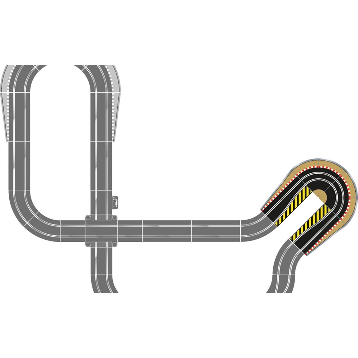 Scalextric Skinner - Hairpin Curve Track Accessory Pack - C8195