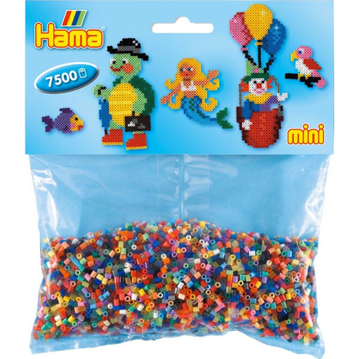 Hama Mini Perler - 7.500 Stk. - Mix 59 - 583