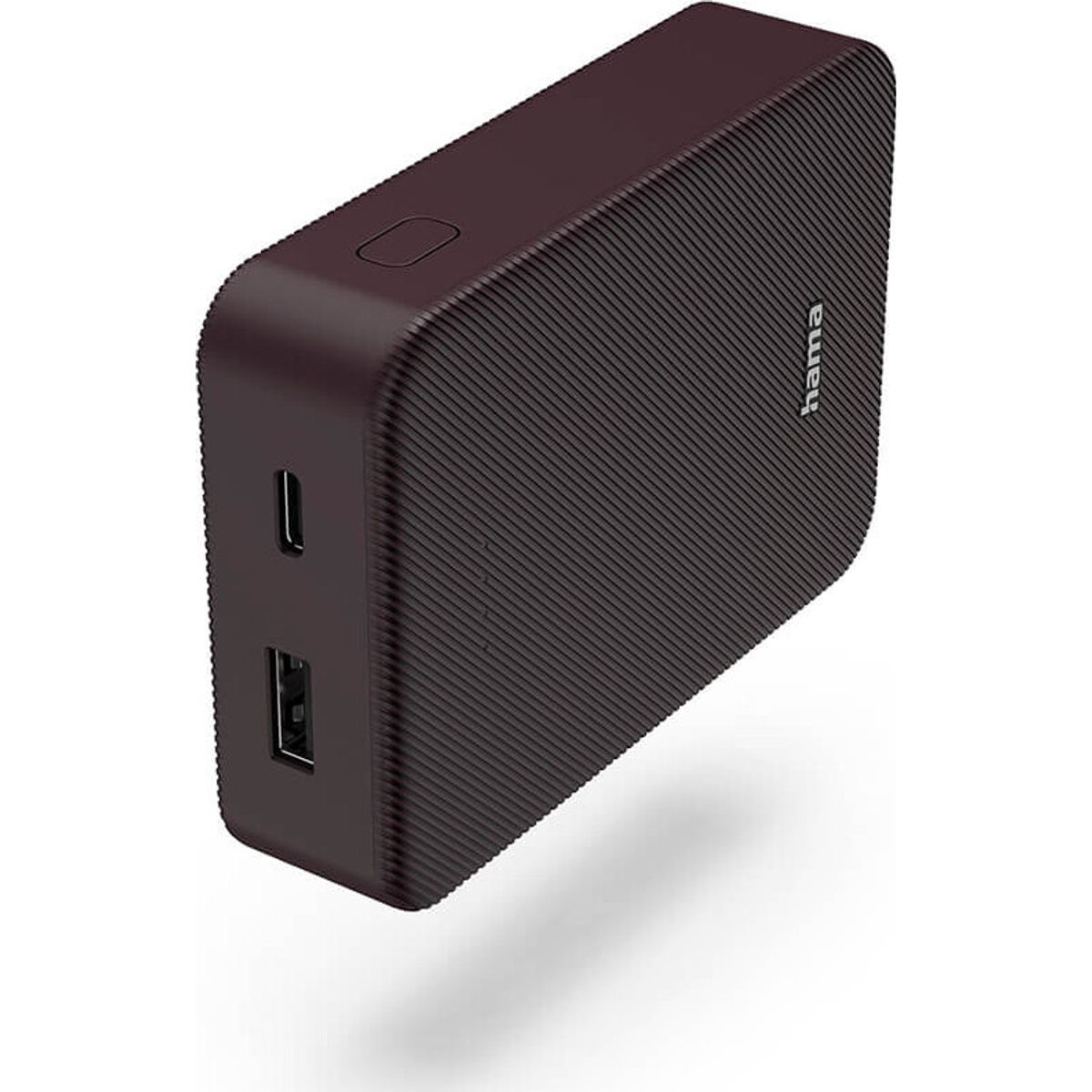 Hama Powerbank 10000 Mah - Usb-c + Usb-a - Colour 10 - Plum