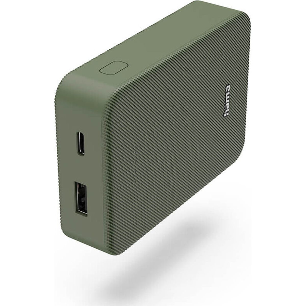 Hama Powerbank 10000 Mah - Usb-c + Usb-a - Colour 10 - Grøn