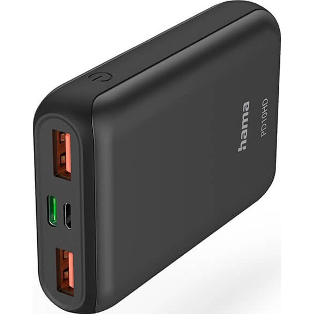 Hama Powerbank - Pd10-hd 10000 Mah - 2 Usb-a + Usb-c