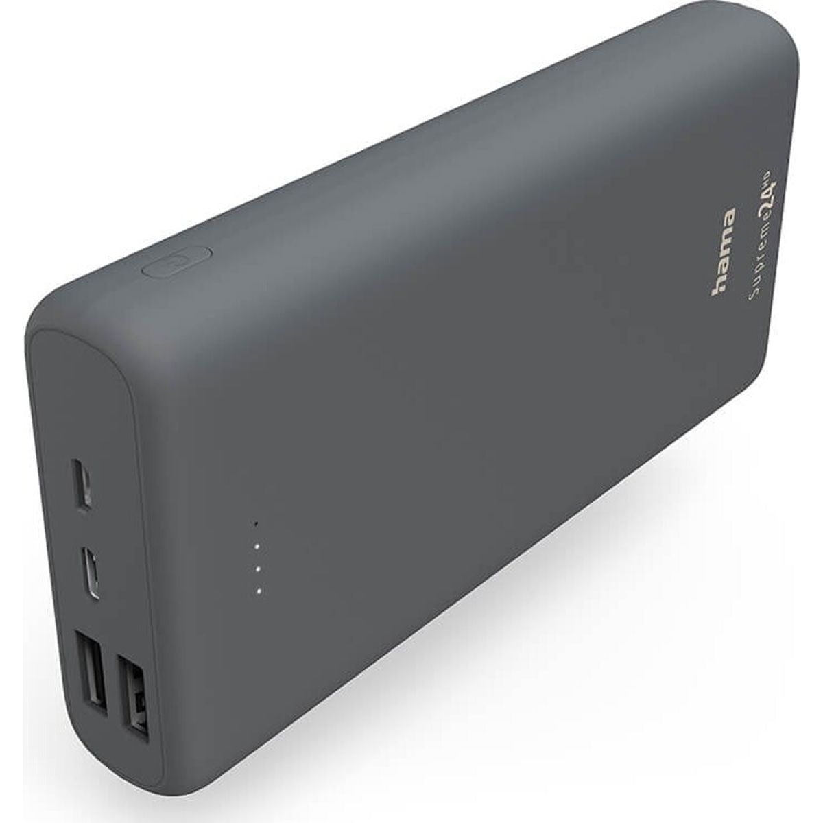 Hama Powerbank - Supreme 24hd 24000 Mah - Grå