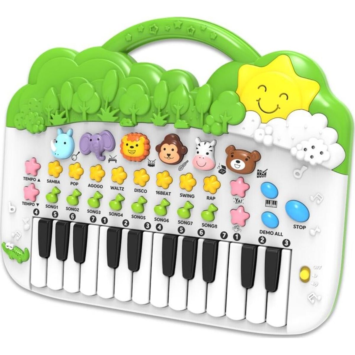 Keyboard Med Dyrelyde - Happy Baby