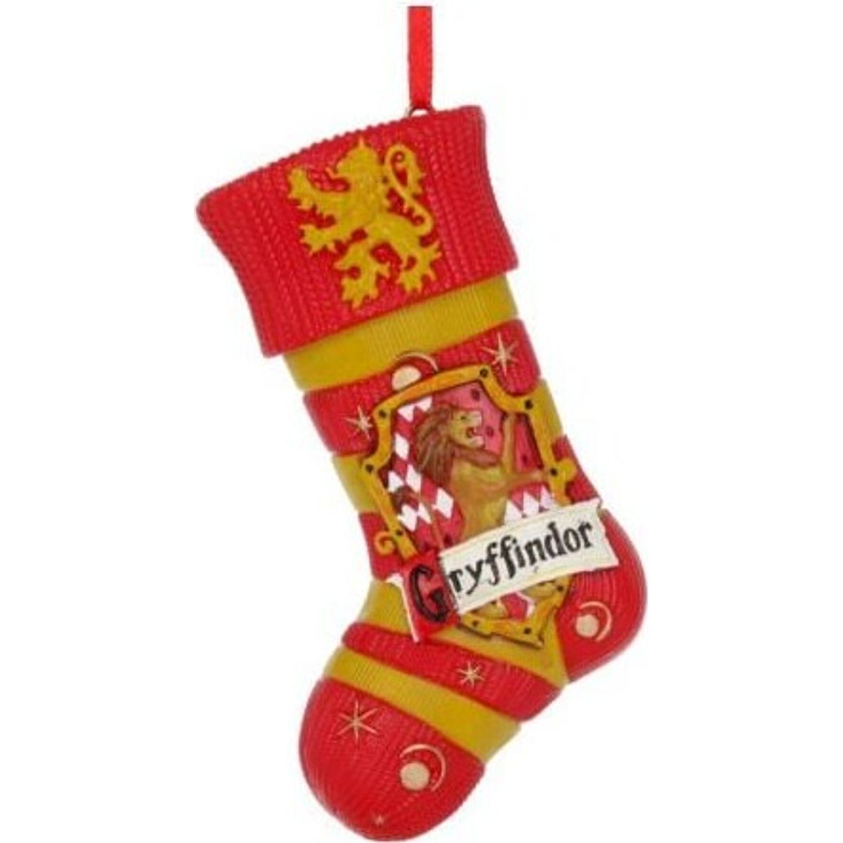 Harry Potter Julepynt - Gryffindor Strømpe - 7,5 Cm