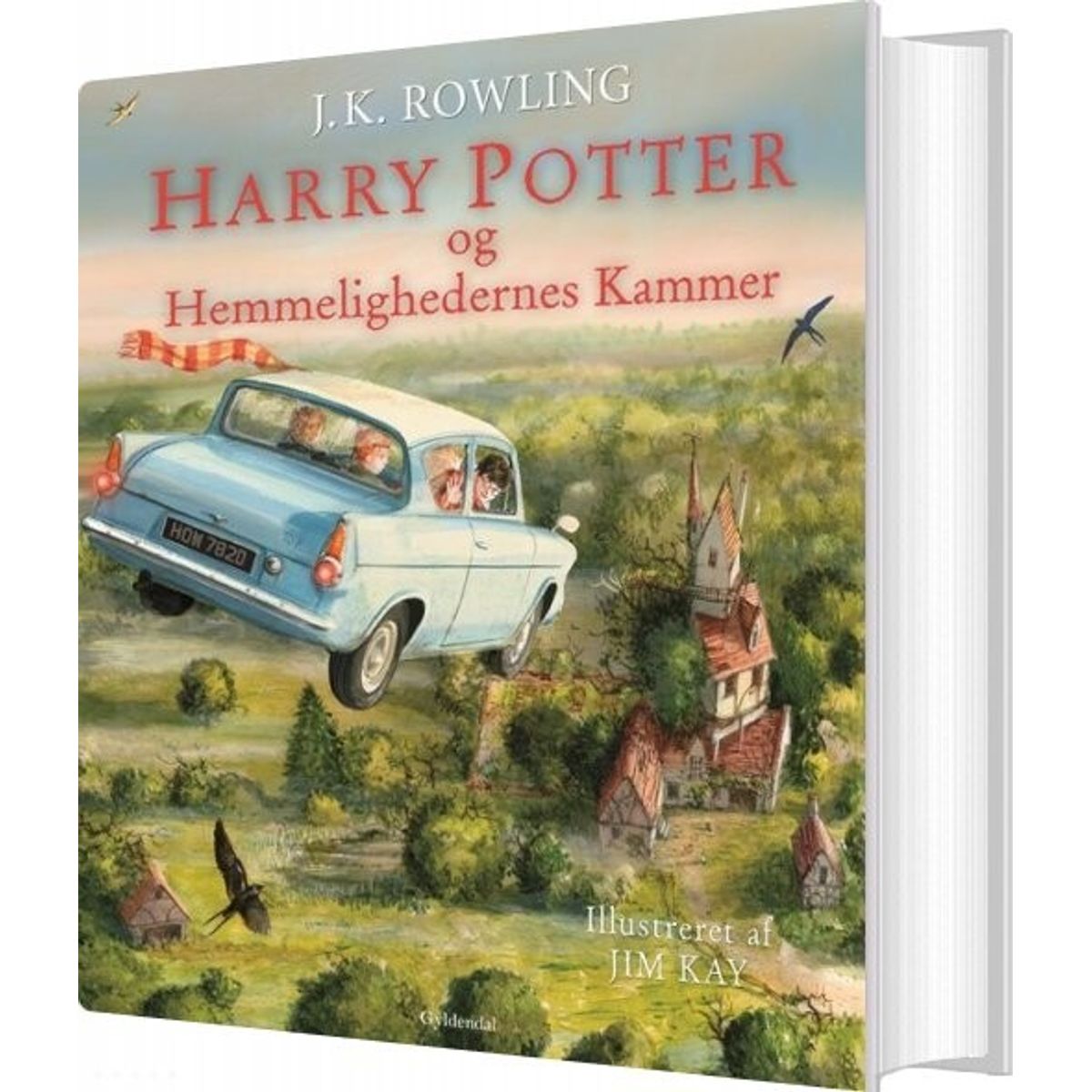 Harry Potter 2 - Illustreret Udgave - Og Hemmelighedernes Kammer - J. K. Rowling - Bog