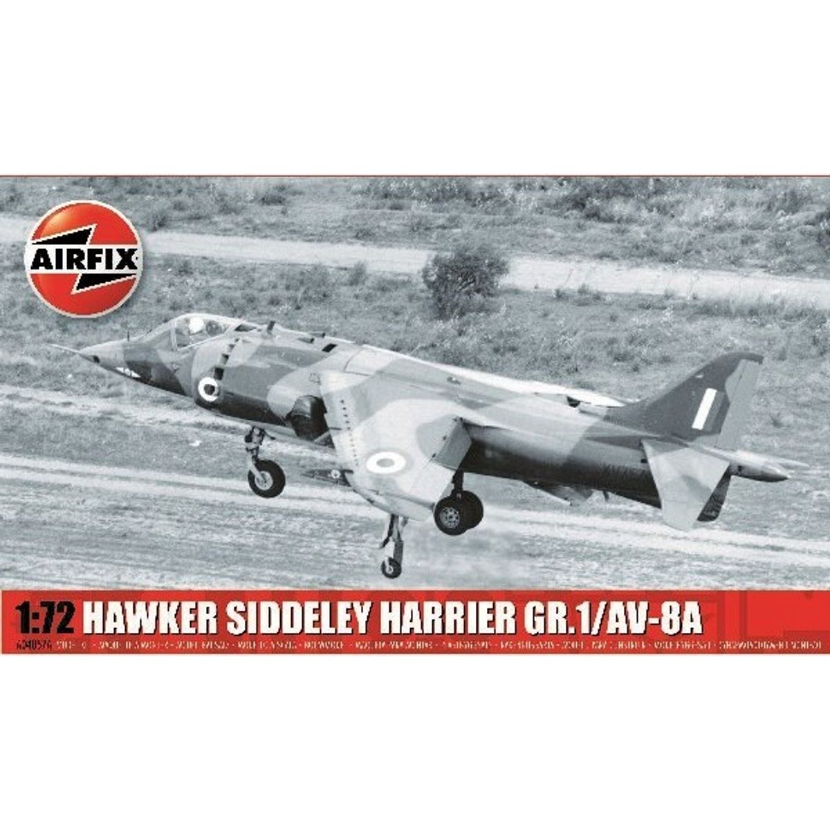 Airfix - Hawker Siddeley Harrier Gr.1/av-8a - 1:72 - A04057a