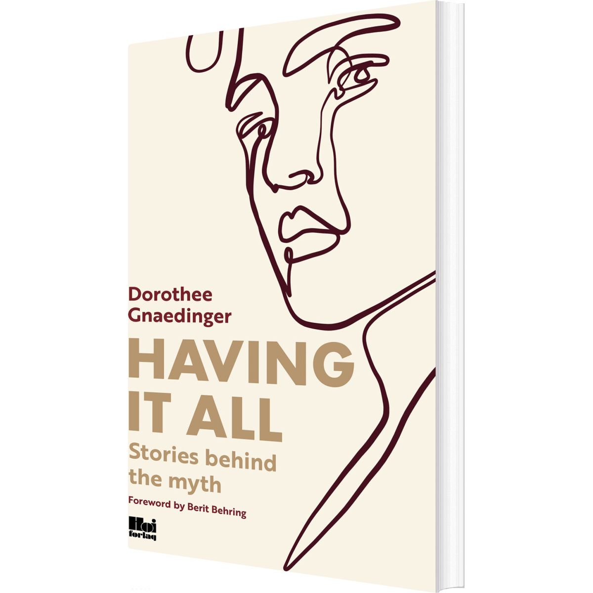 Having It All - Dorothee Gnaedinger - English Book