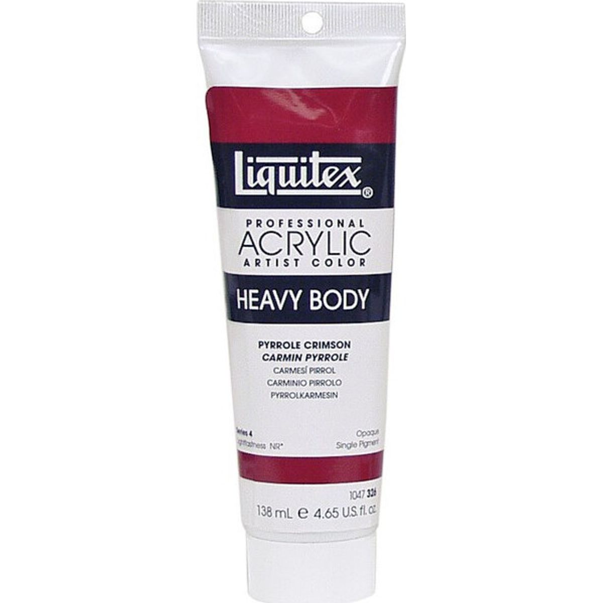 Liquitex - Akrylmaling - Heavy Body - Pyrrole Crimson 138 Ml