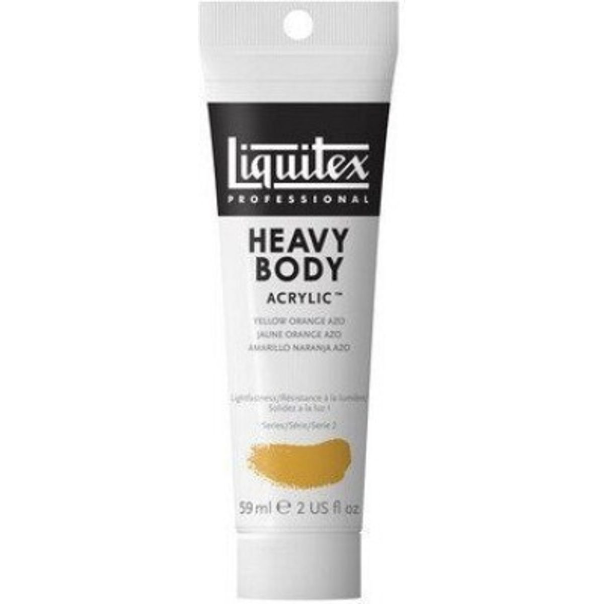 Liquitex - Akrylmaling - Heavy Body - Yellow Orange Azo 59 Ml