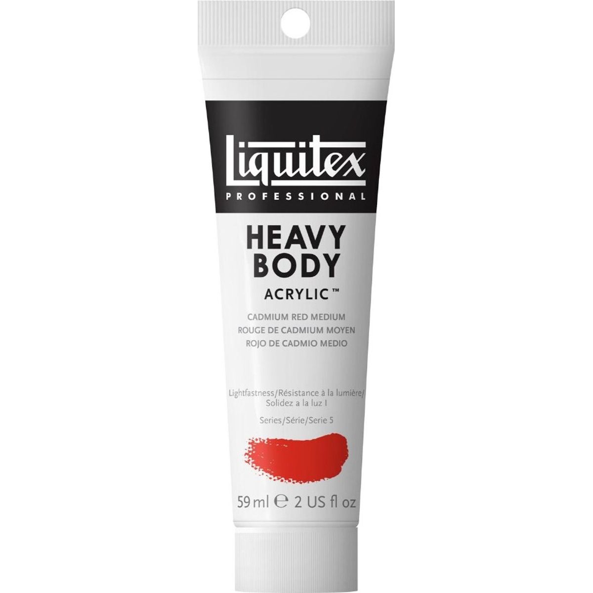 Liquitex - Akrylmaling - Heavy Body - Cadmium Red Medium 59 Ml