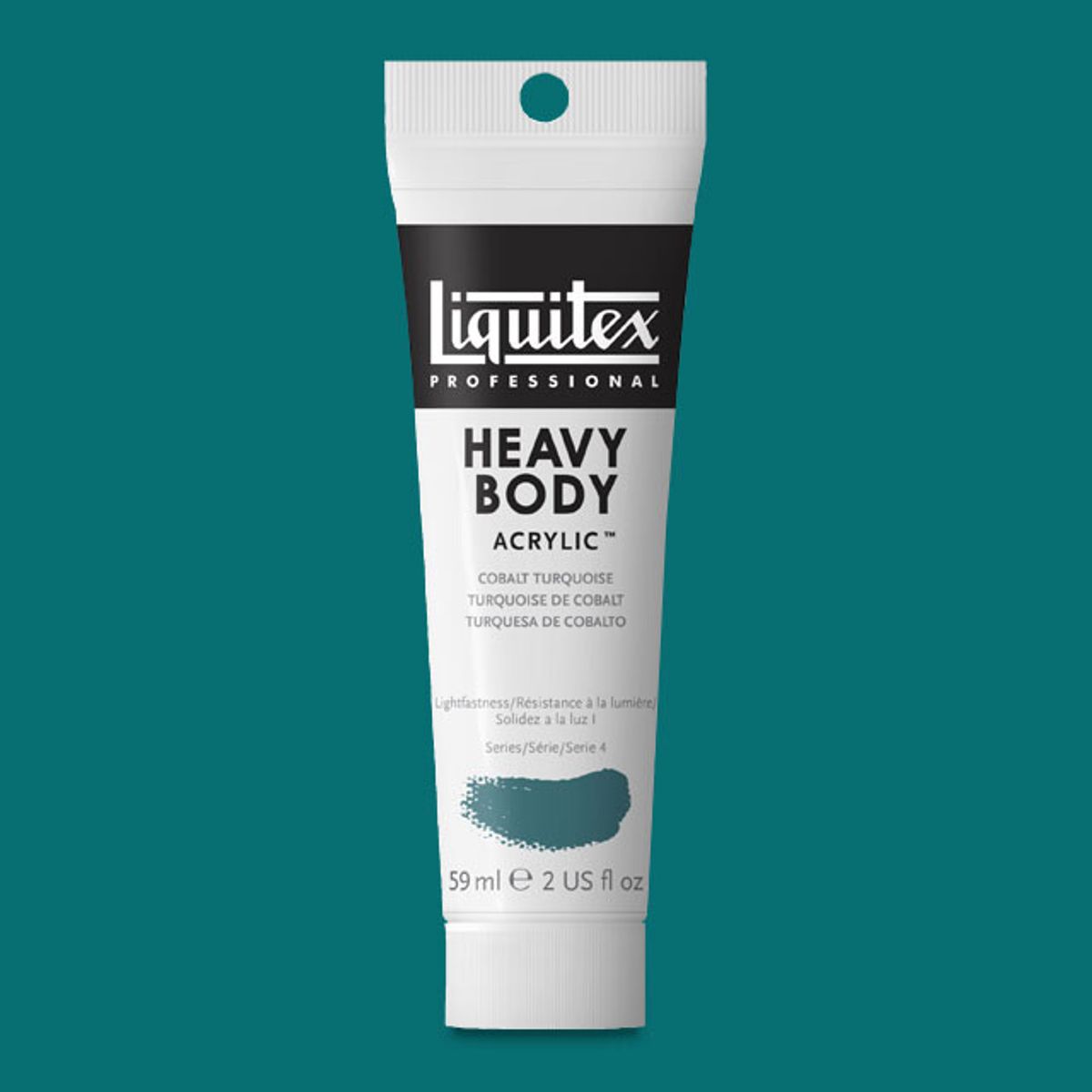 Liquitex - Akrylmaling - Heavy Body - Cobalt Turquoise 59 Ml